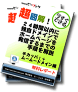 超図解!24時間以内に独自ドメインでホームページを発信するまでの手順(チカッパ!+ムームー)